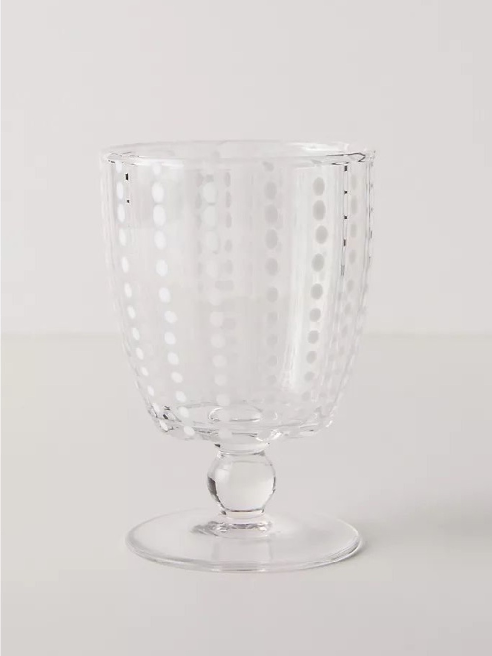 Anthropologie Selma Wine Glass | Clear